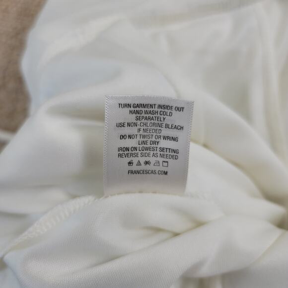 Francesca's Mi Ami Asymmetric Floral Romper Size Large Feminine Cottage Coquette - Picture 12 of 15